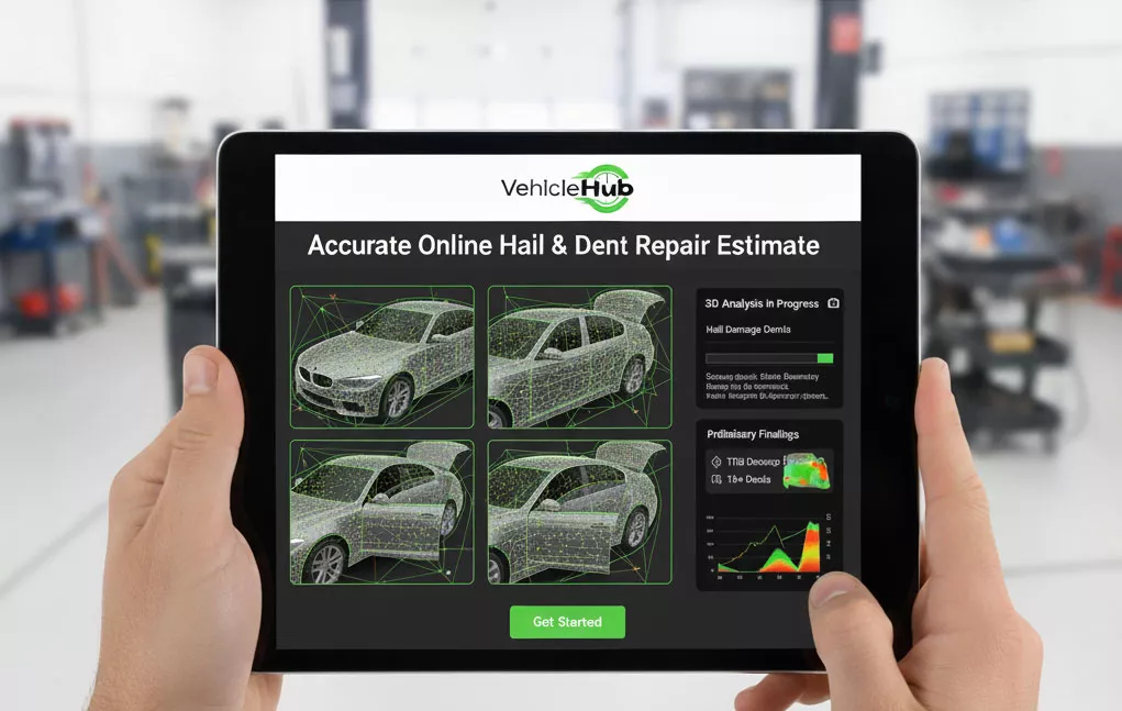 Instant dent repair estimate