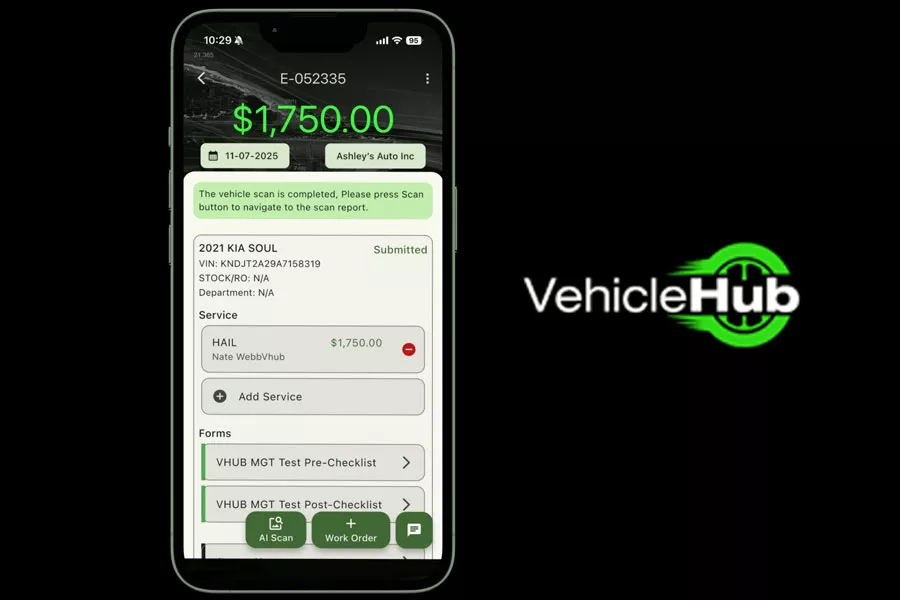 hail/dent repair cost estimator