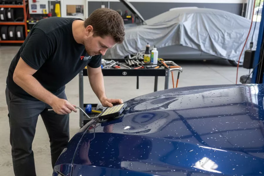 Car repair hail damage