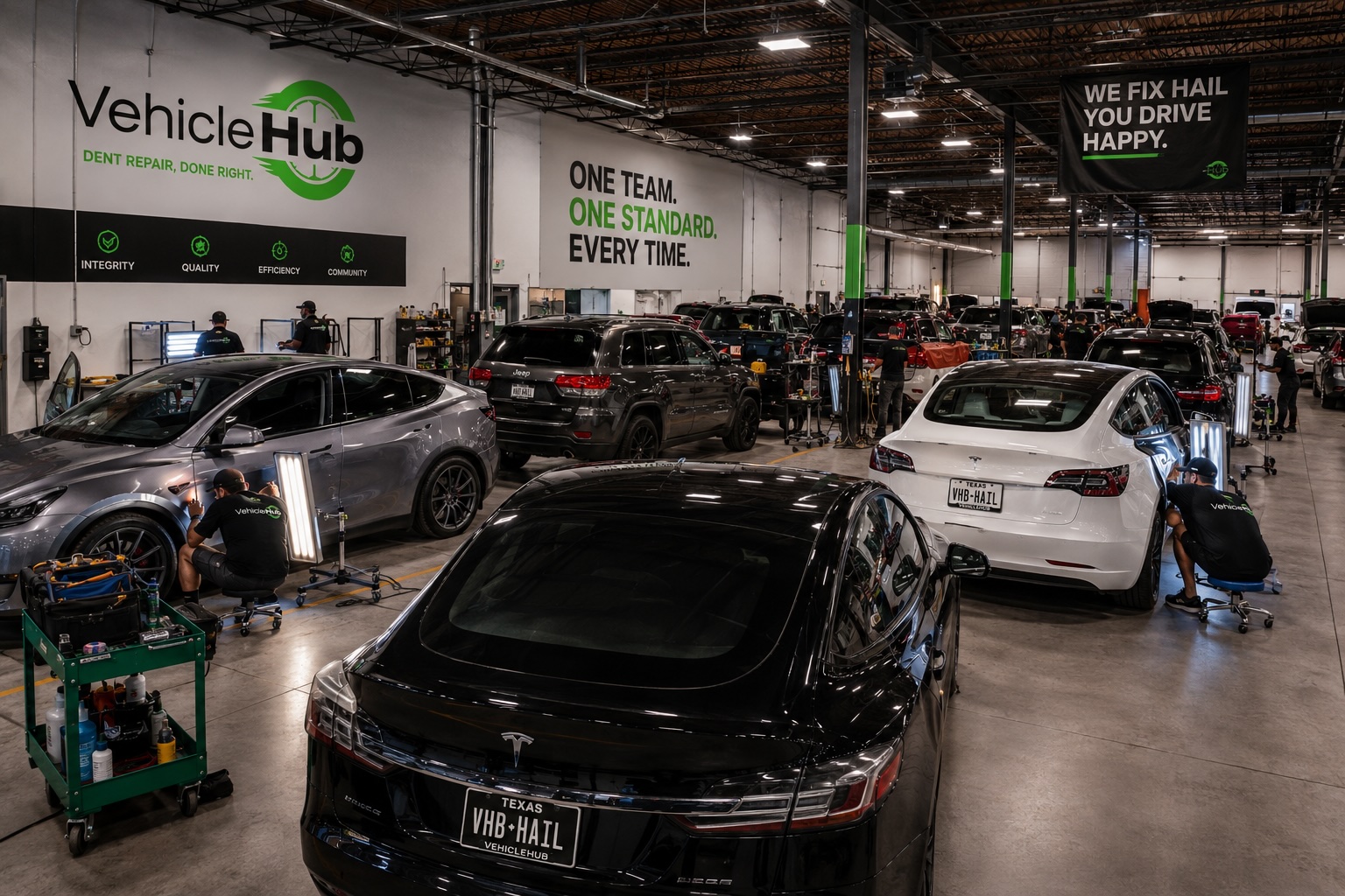 How to Manage a High-Volume Hail Event at Your PDR Shop